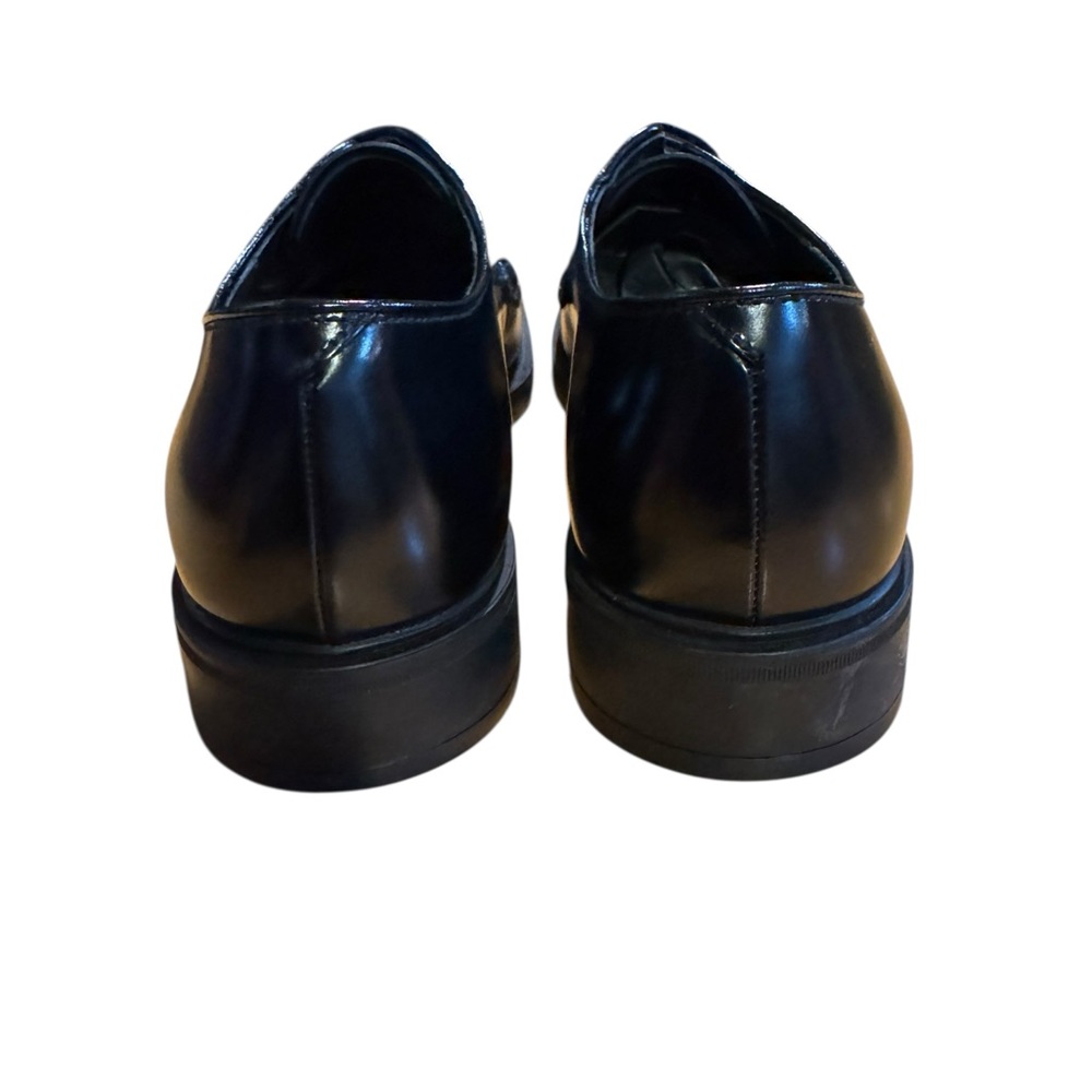 Prada Mens Black Classic Derby Shoes - Picture 4 of 6